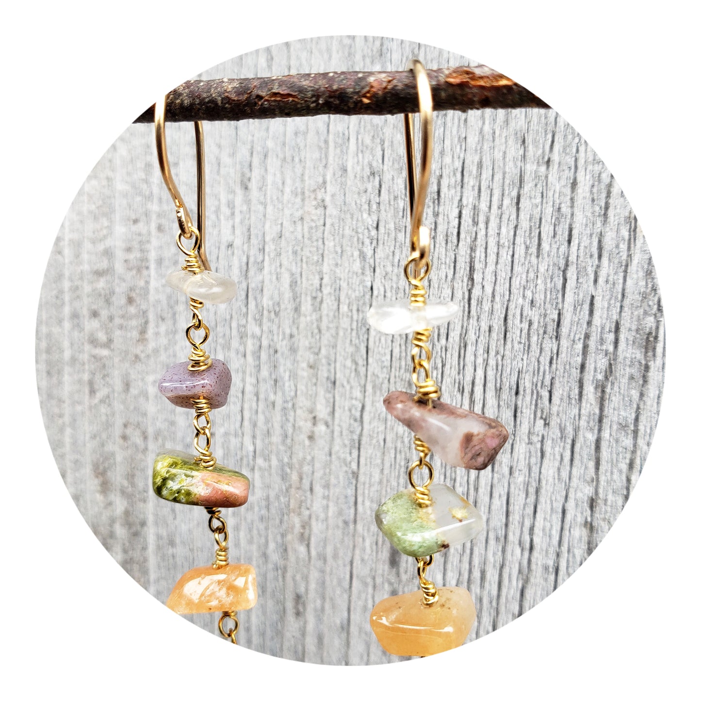 Gemstone Drop & Dangle Earring